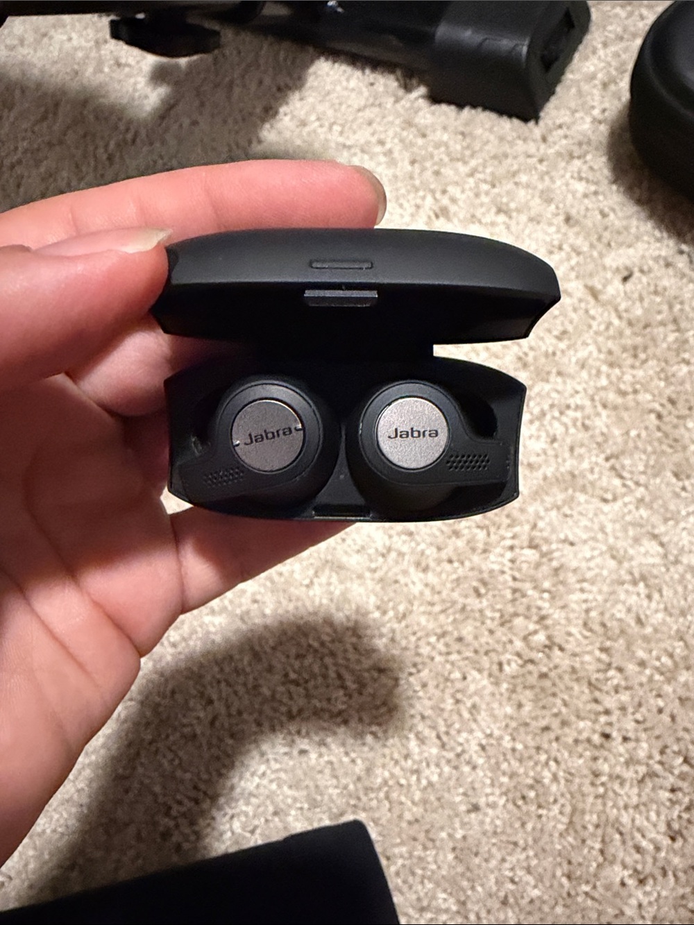 Jabra True Wireless Earbuds with Charging Case - Black